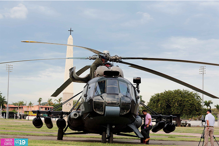 Fuerza Aérea del Ejército de Nicaragua cumple 36 años en constante modernización                        