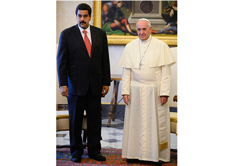 Presidente Maduro y el Papa conversaron sobre pobreza, criminalidad y drogas