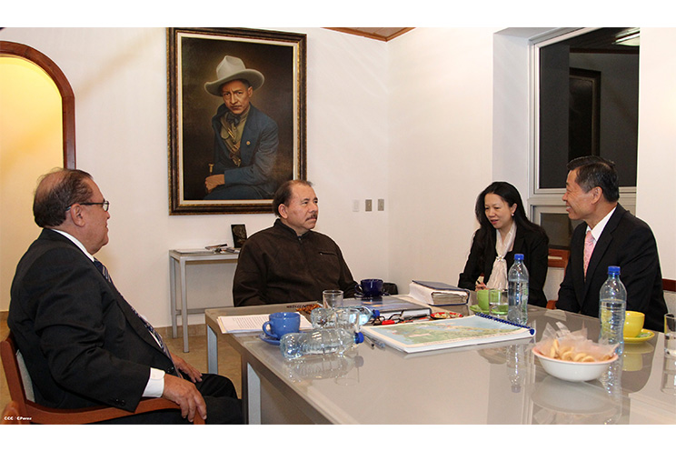 Presidente Daniel se reúne con auditor general de China-Taiwán, Sr. Ching-Long Lin