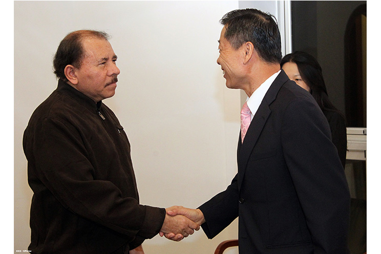 Presidente Daniel se reúne con auditor general de China-Taiwán, Sr. Ching-Long Lin