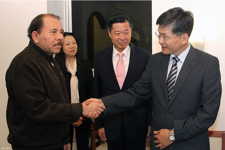 Presidente Daniel se reúne con auditor general de China-Taiwán, Sr. Ching-Long Lin