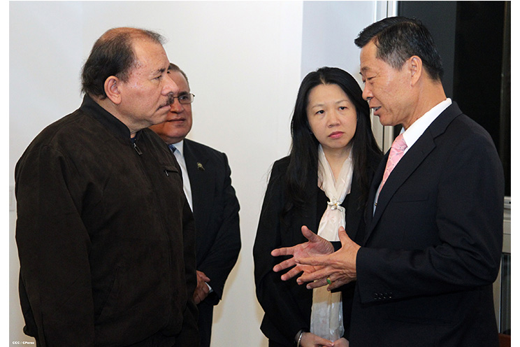 Presidente Daniel se reúne con auditor general de China-Taiwán, Sr. Ching-Long Lin