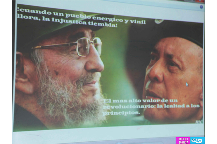Jóvenes Comunicadores realizan exposición de arte digital en saludo al natalicio de Tomás y Fidel