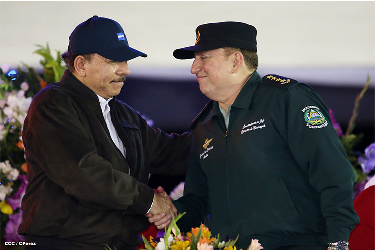 Presidente Daniel: Ejército de Nicaragua nació para la Vida