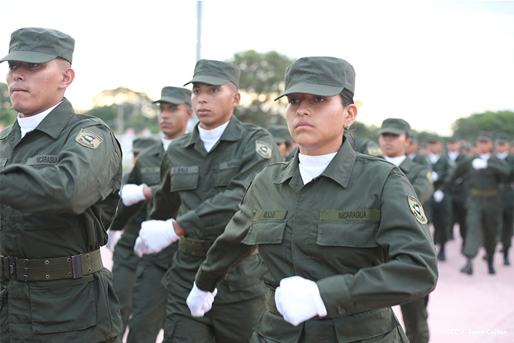 Presidente Daniel: Ejército de Nicaragua nació para la Vida