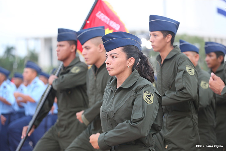 Presidente Daniel: Ejército de Nicaragua nació para la Vida