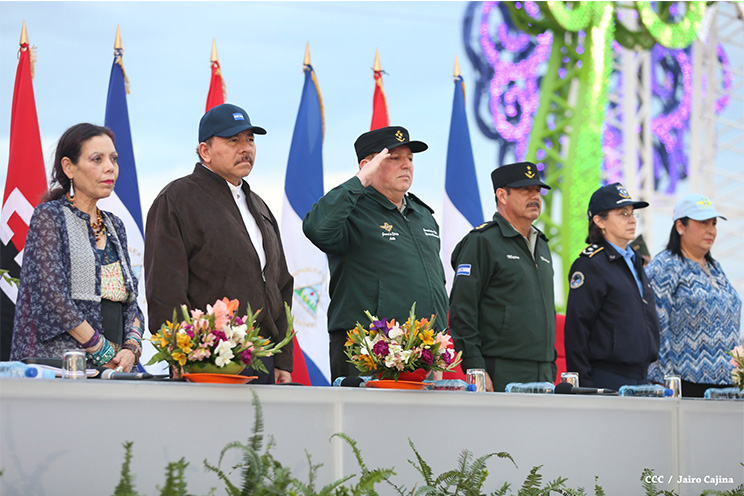 General Avilés: Fuerza Aérea seguirá defendiendo la soberanía y apoyando a las familias nicaragüenses