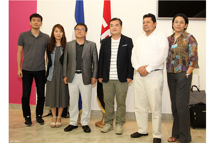 Delegación coreana llega al país para intercambio de experiencias y establecimiento de convenio de cooperación con Nicaragua