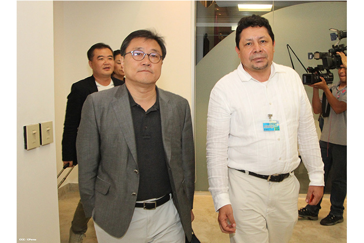 Delegación coreana llega al país para intercambio de experiencias y establecimiento de convenio de cooperación con Nicaragua