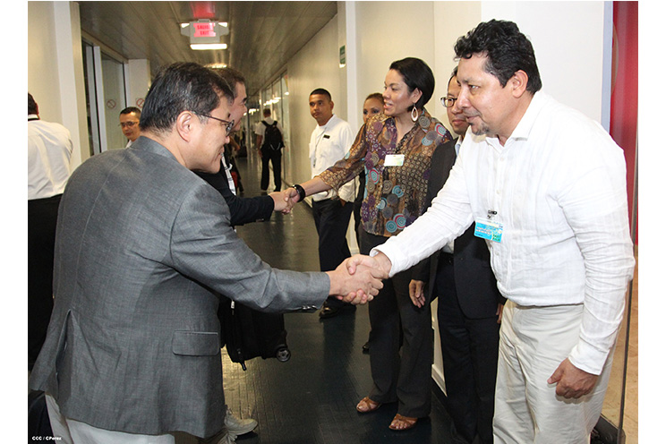 Delegación coreana llega al país para intercambio de experiencias y establecimiento de convenio de cooperación con Nicaragua