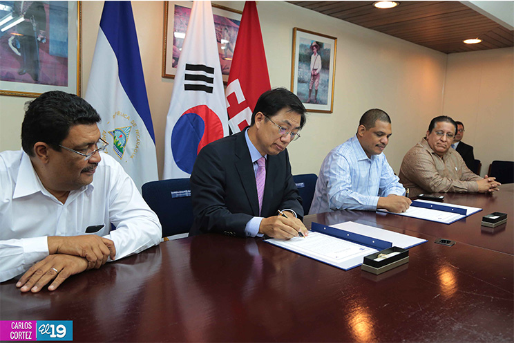Gobierno de Corea entrega donativo al Gobierno de Nicaragua