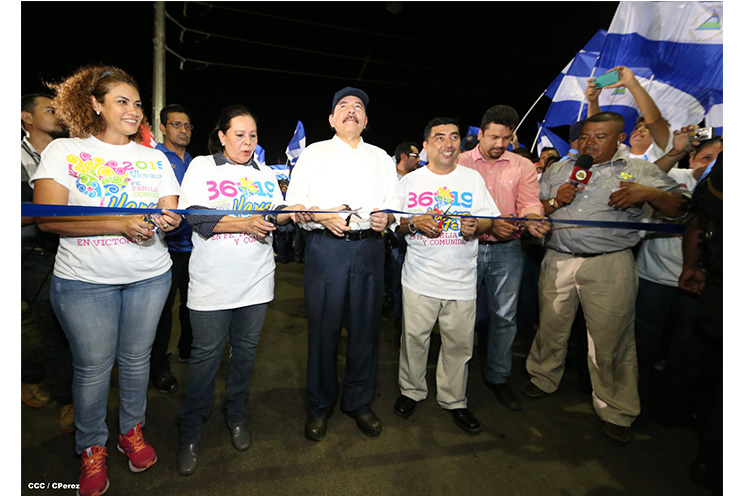 Presidente Daniel inaugura Paso a Desnivel de Rubenia: la Barricada de la Esperanza