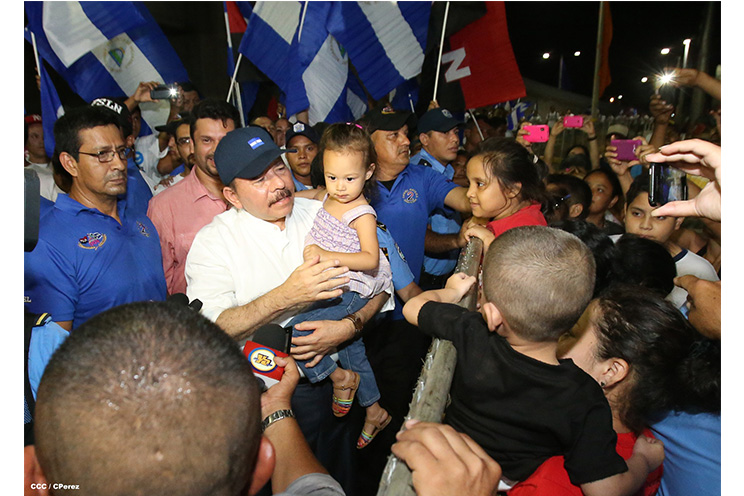 Presidente Daniel inaugura Paso a Desnivel de Rubenia: la Barricada de la Esperanza