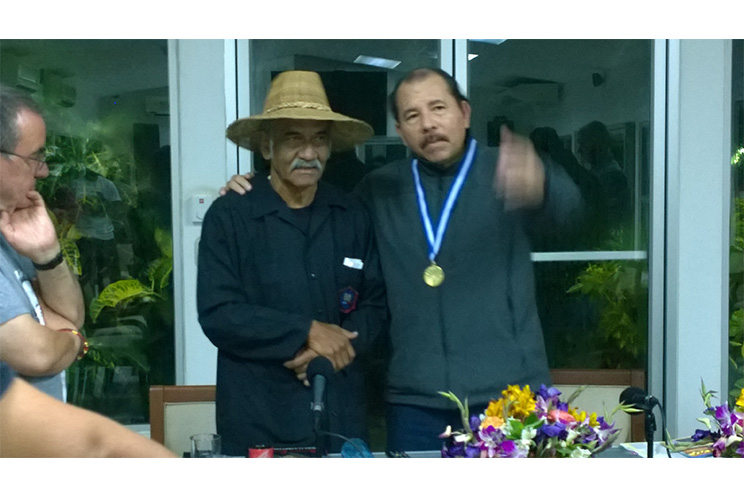 Presidente Daniel sostiene encuentro con el Maestro Orlando Pineda