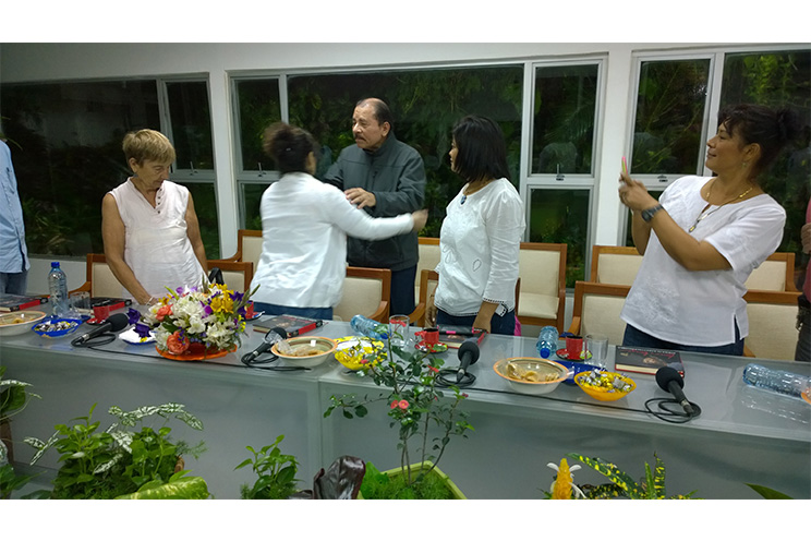 Presidente Daniel sostiene encuentro con el Maestro Orlando Pineda