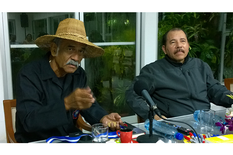 Presidente Daniel sostiene encuentro con el Maestro Orlando Pineda