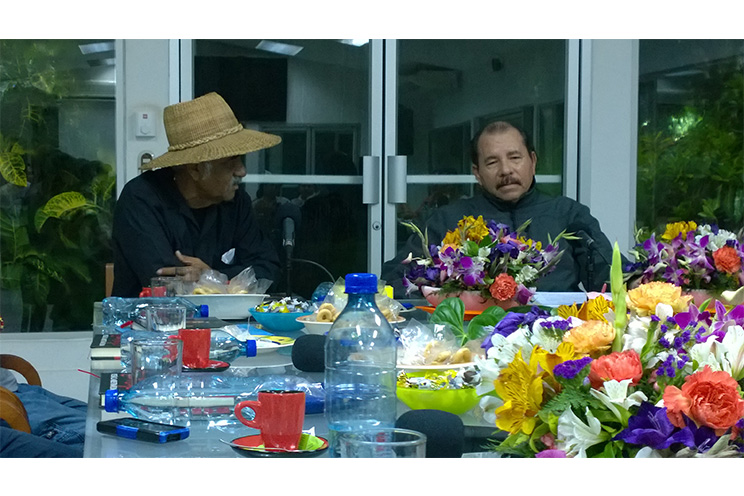 Presidente Daniel sostiene encuentro con el Maestro Orlando Pineda