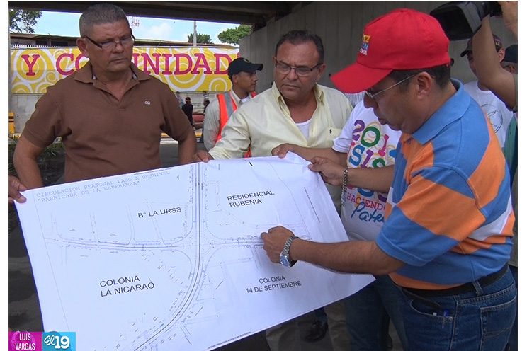 Autoridades de la comuna instan a la población a hacer uso de pasos peatonales en Rubenia