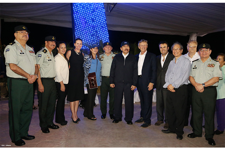 Presidente Daniel encabeza acto del 36 aniversario de constitución del Cuerpo Médico Militar del Ejército de Nicaragua