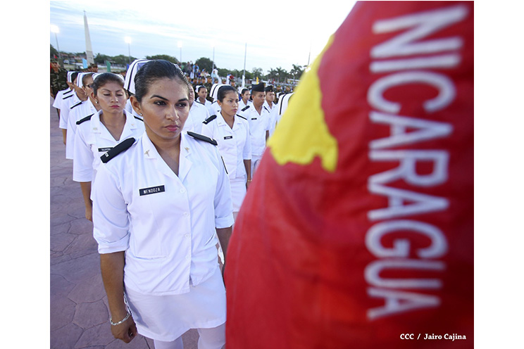 Presidente Daniel encabeza acto del 36 aniversario de constitución del Cuerpo Médico Militar del Ejército de Nicaragua