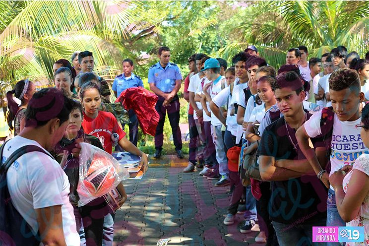 Juventud en riesgo recibe atención integral por parte de la Policía Nacional