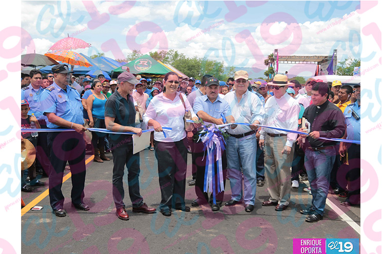 Gobierno Sandinista inaugura carretera La Paz Centro-Malpaisillo