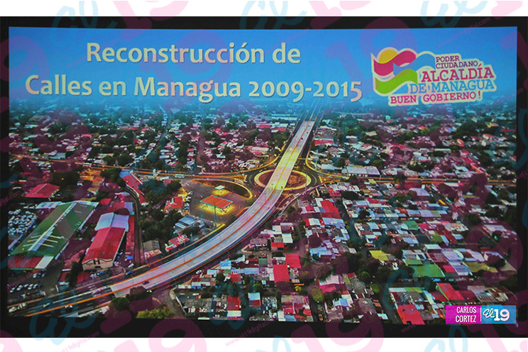 Alcaldía de Managua brinda informe del avance del programa calles para el pueblo