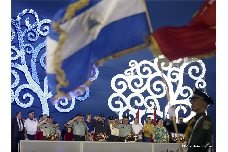 Presidente Daniel encabeza Desfile Militar del Ejército de Nicaragua