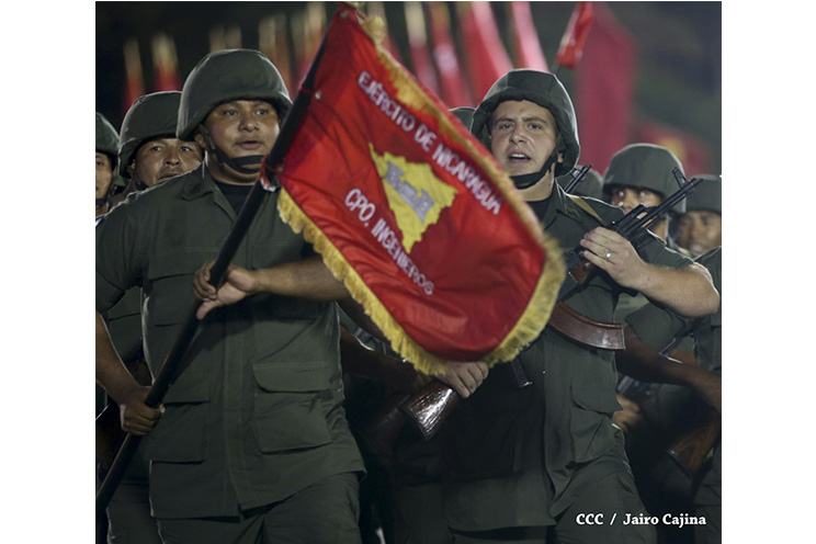 Presidente Daniel encabeza Desfile Militar del Ejército de Nicaragua