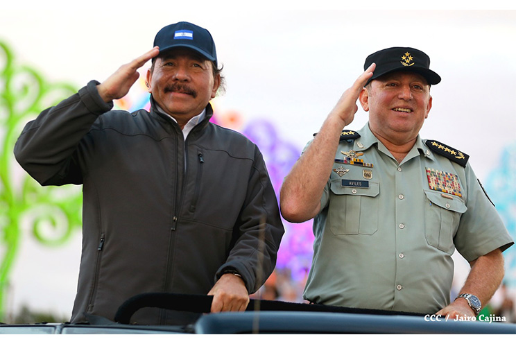 Presidente Daniel encabeza Desfile Militar del Ejército de Nicaragua