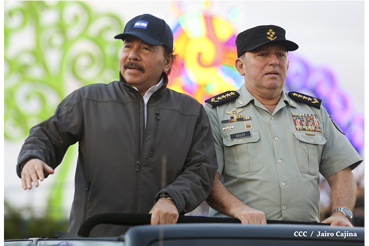 Presidente Daniel encabeza Desfile Militar del Ejército de Nicaragua