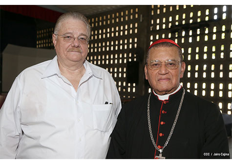 Cardenal Miguel señala que Gran Canal traerá beneficio para los nicaragüenses