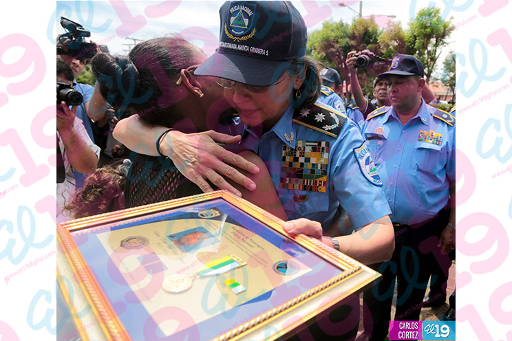 Policía Nacional rinde homenaje póstumo al Suboficial Alexander Cruz Muñoz