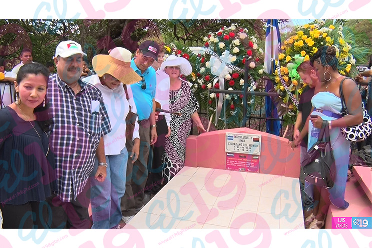 Comunidad de Momotombo honra la memoria de Patricio Argüello Ryan