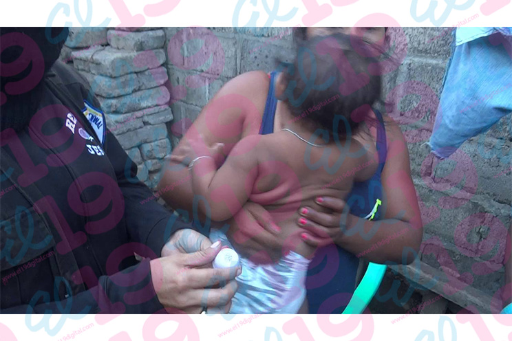 Encuentran droga en pamper de menor de edad