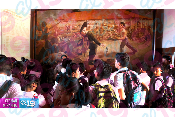 Estudiantes de Managua participan de jornada cultural en Hacienda San Jacinto