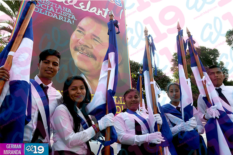 Antorcha de la Libertad comienza a recorrer suelo nicaragüense