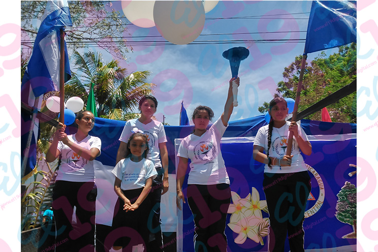 Antorcha de la Independencia Centroamericana llega a Tipitapa