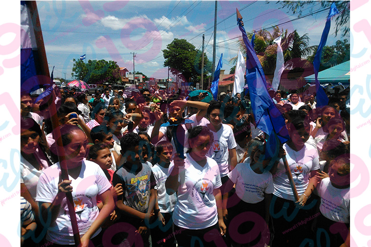 Antorcha de la Independencia Centroamericana llega a Tipitapa