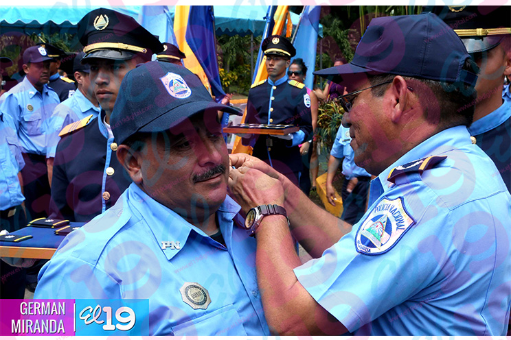 Policía Nacional realiza ascenso en grados a 200 oficiales de Seguridad Personal