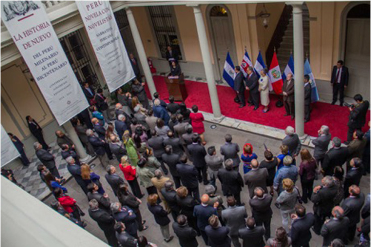 Celebran 194 Aniversario de la Independencia Centroamericana en el Perú