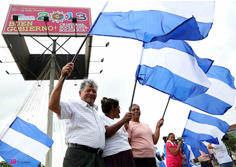 Juventud Sandinista manifiesta respaldo a Adultos Mayores