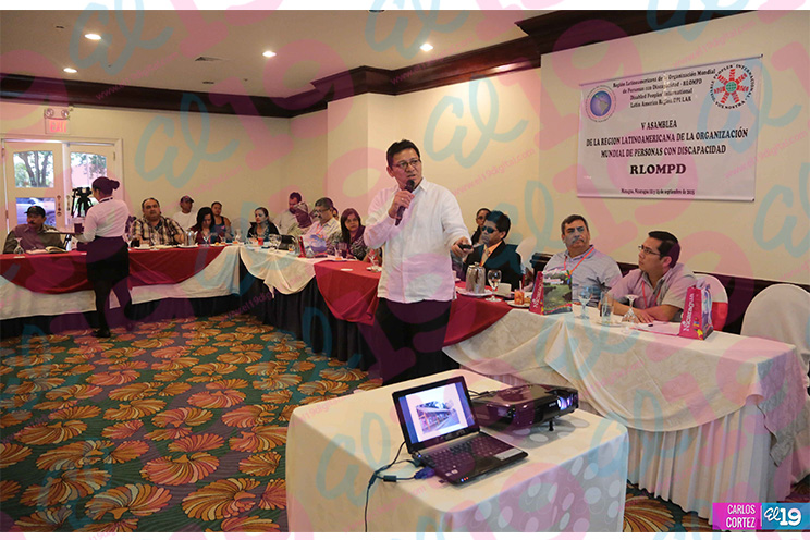 Nicaragua es sede de la V Asamblea Latinoamericana de Organización Mundial de Personas con Discapacidad