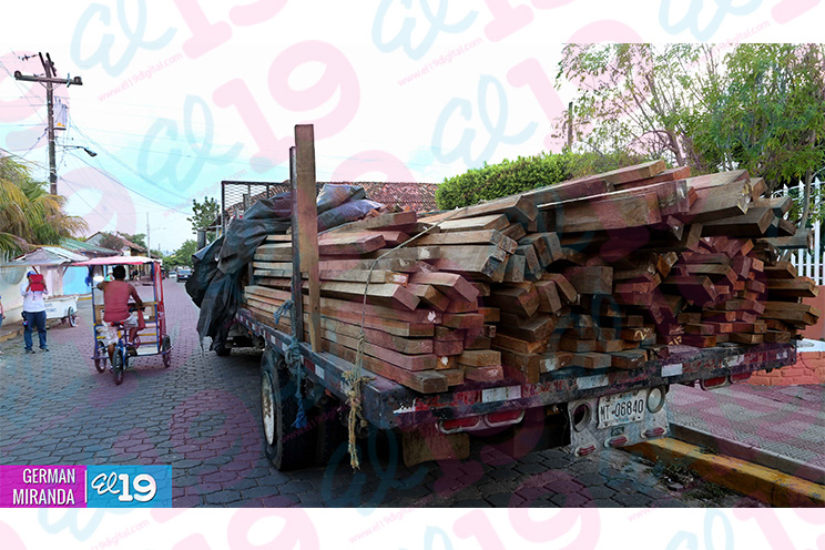 Llegan a El Sauce materiales para la construcción de refugios temporales
