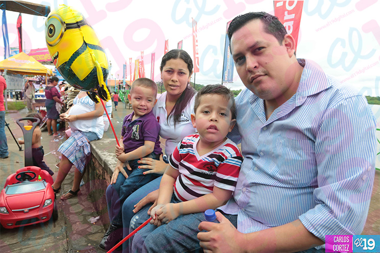 Habitantes de San Carlos, Río San Juan participan en Feria de la Economía Familiar