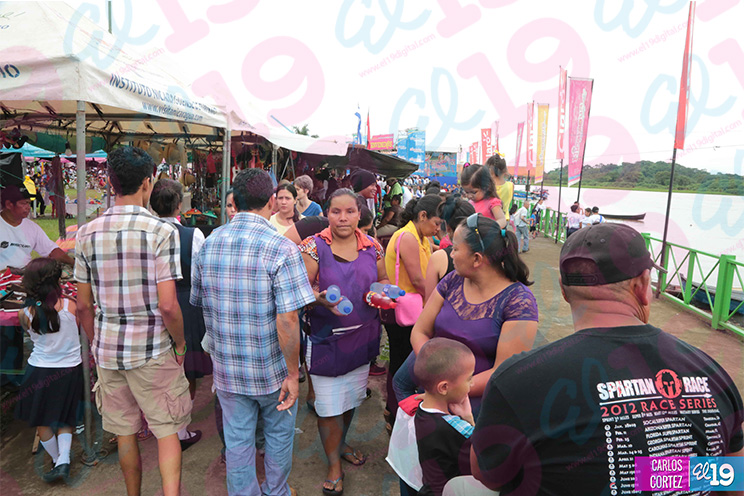 Habitantes de San Carlos, Río San Juan participan en Feria de la Economía Familiar