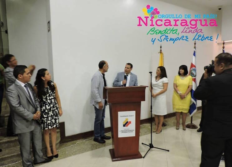 Nicaragua celebra en Ecuador 194 Aniversario de la Independencia
