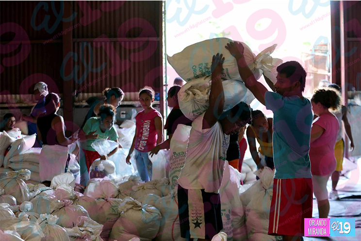 Gobierno Sandinista hace efectivo tercer envío de alimentos a familias del Corredor Seco