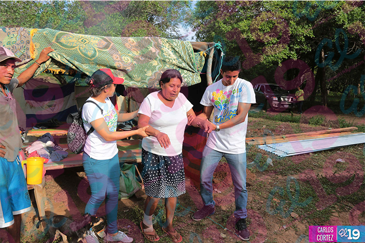 Gobierno Sandinista construye los primeros refugios familiares en El Sauce