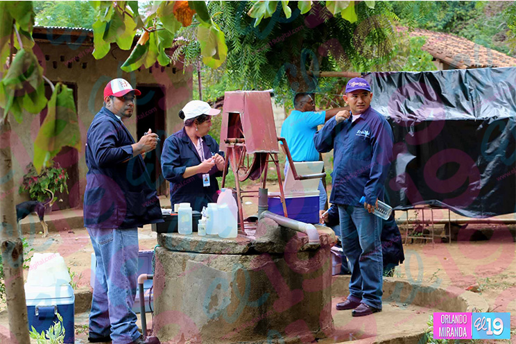 Enacal continúa proceso de verificación de las aguas en comunidades afectadas por enjambre sísmico